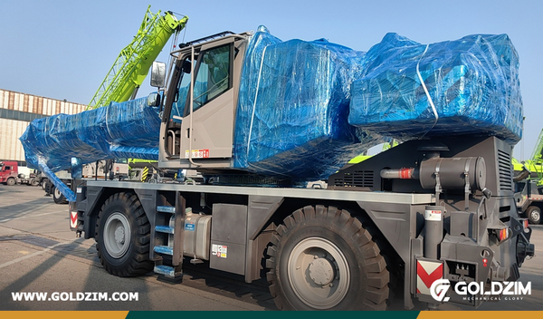 French Polynesia - 1 Unit ZOOMLION ZRT400V432 Off-road Truck Crane