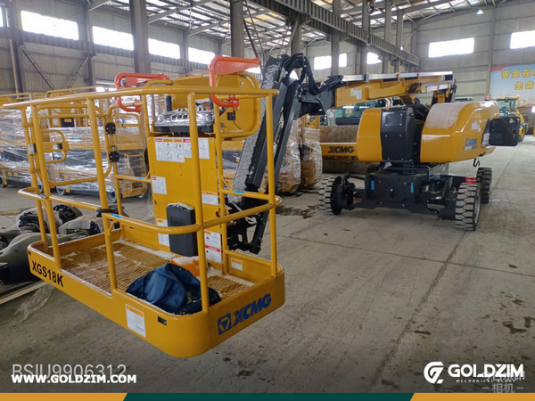 China - 1 Unit XCMG XC740K Skid Steer Loader & 1 XGS18K Aerial Work Platform