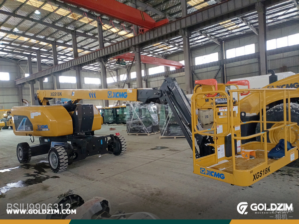 China - 1 Unit XCMG XC740K Skid Steer Loader & 1 XGS18K Aerial Work Platform