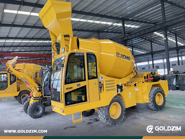 El Salvador - 1 Unit HONGYUAN HY3500 Self-loading Concrete Mixer Truck