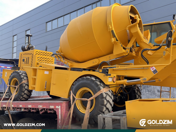 Algeria - 1 Unit HONGYUAN HY-260 Self Loading Concrete Mixer Truck