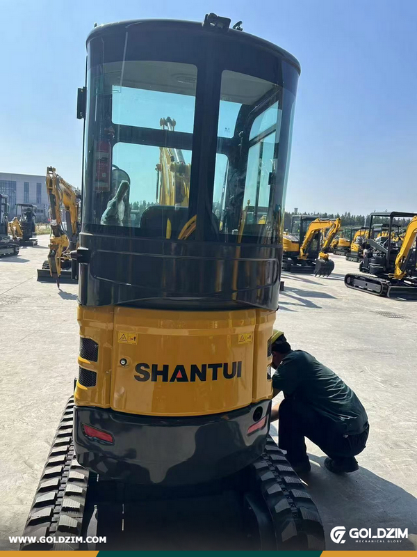 Slovenia - 1 Unit SHANTUI SE18SR Mini Excavator