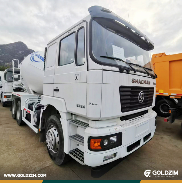 Algeria - 2 Units SHACMAN SX5255GJBJR334 Concrete Mixer Truck