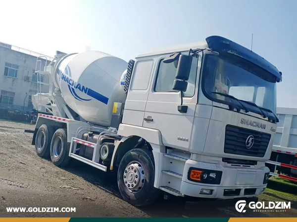 Algeria - 2 Units SHACMAN SX5255GJBJR334 Concrete Mixer Truck