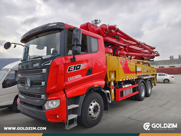 Algeria - 1 Unit SANY SYM5300THBFS 430C-10B Concrete Pump Truck