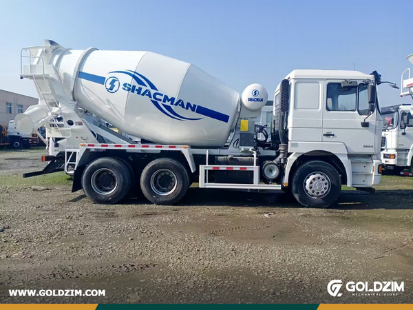 Algeria - 2 Units SHACMAN SX5255GJBJR334 Concrete Mixer Truck